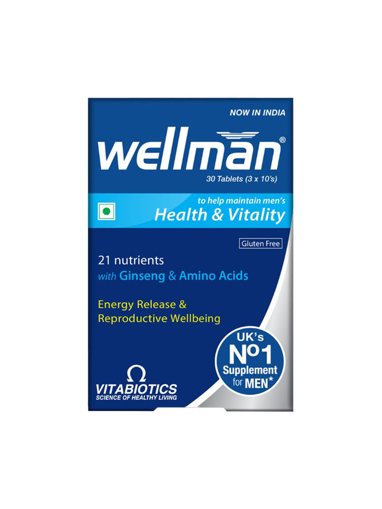 Wellman Health Supplements UK's No.1 Multivitamin( With Ginseng, Amino Acids & 21 Micronutrients)-image-3