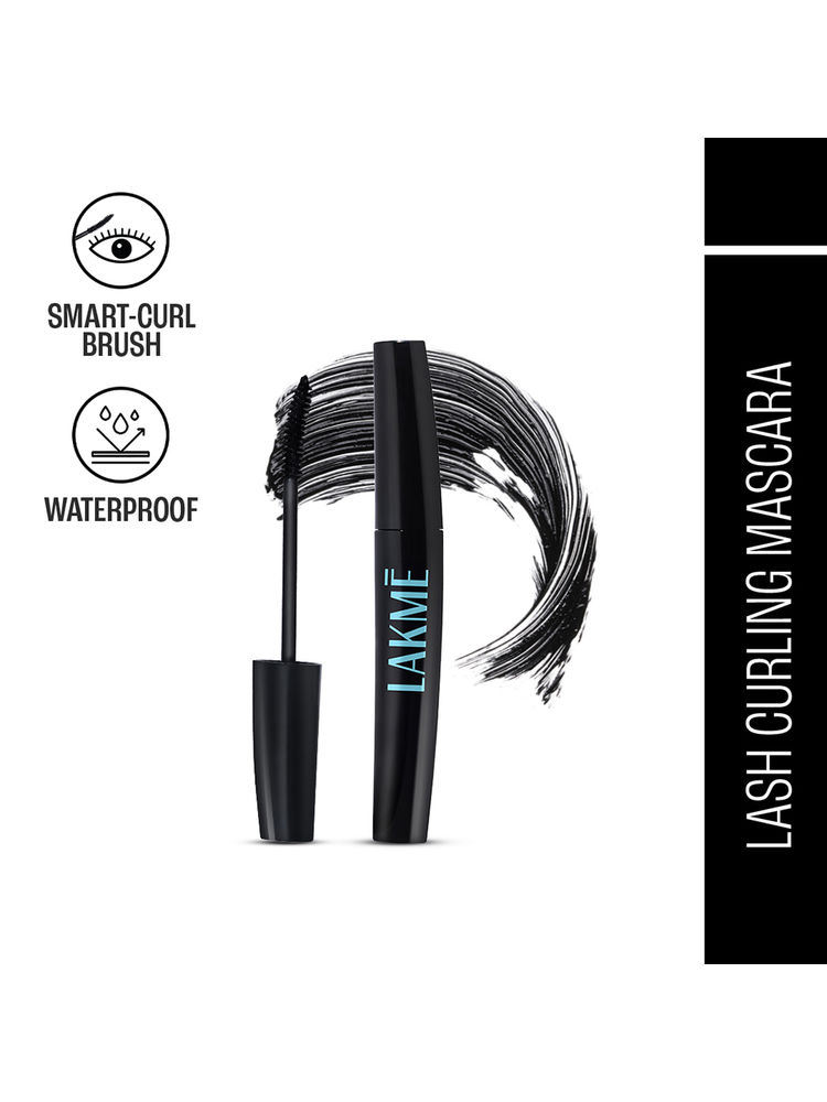 Lakme 9 To 5 Eyeconic Curling Mascara, Smudgeproof, Waterproof, Lasts Upto 24 Hrs