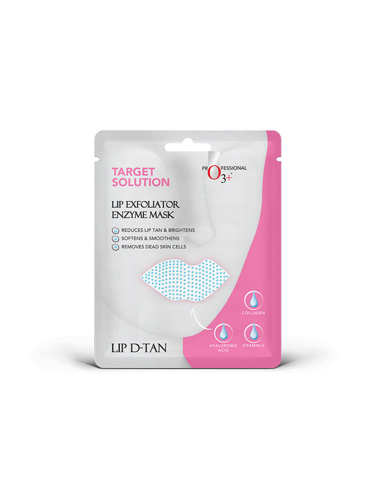 O3+ Lip Exfoliator Enzyme D-Tan Sheet Mask