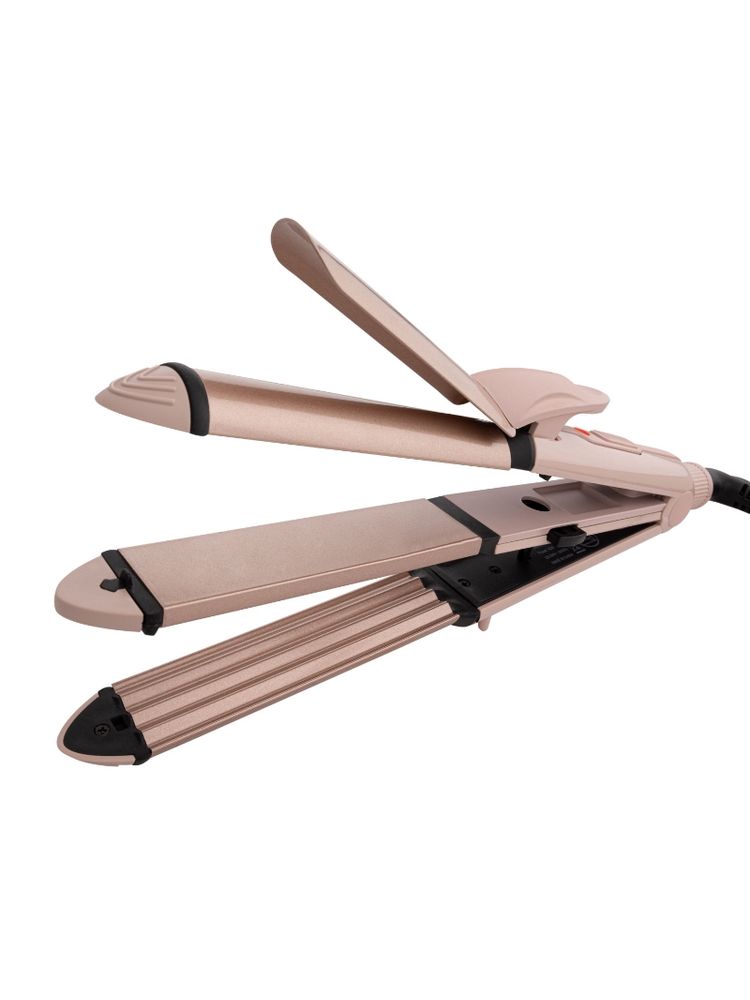 VEGA Mini 3 in 1 Hair Styler- Mini Hair Straightener, Crimper & Curler for Women, (VHSCC-07)