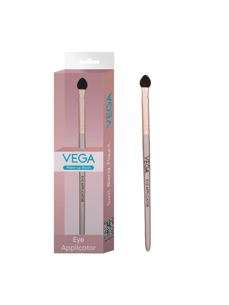 VEGA Eye Applicator Makeup Brush With Soft Sponge For Smoky Eyes (MBN-12)-image-12