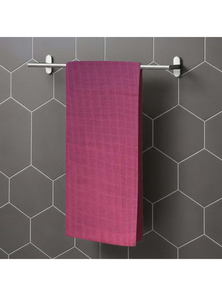 ACKROSS Muslin Breeze Cotton Quick Dry Bath Towel Maroon-image-23