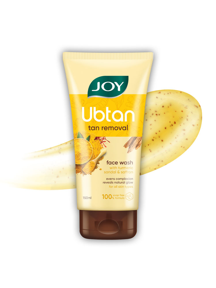 Joy Ubtan Tan Removal Face Wash, For Natural Glowing Skin-image-3