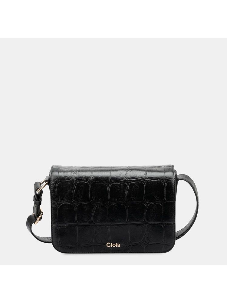 Gioia Claire Black Crossbody Sling Bag-image-38