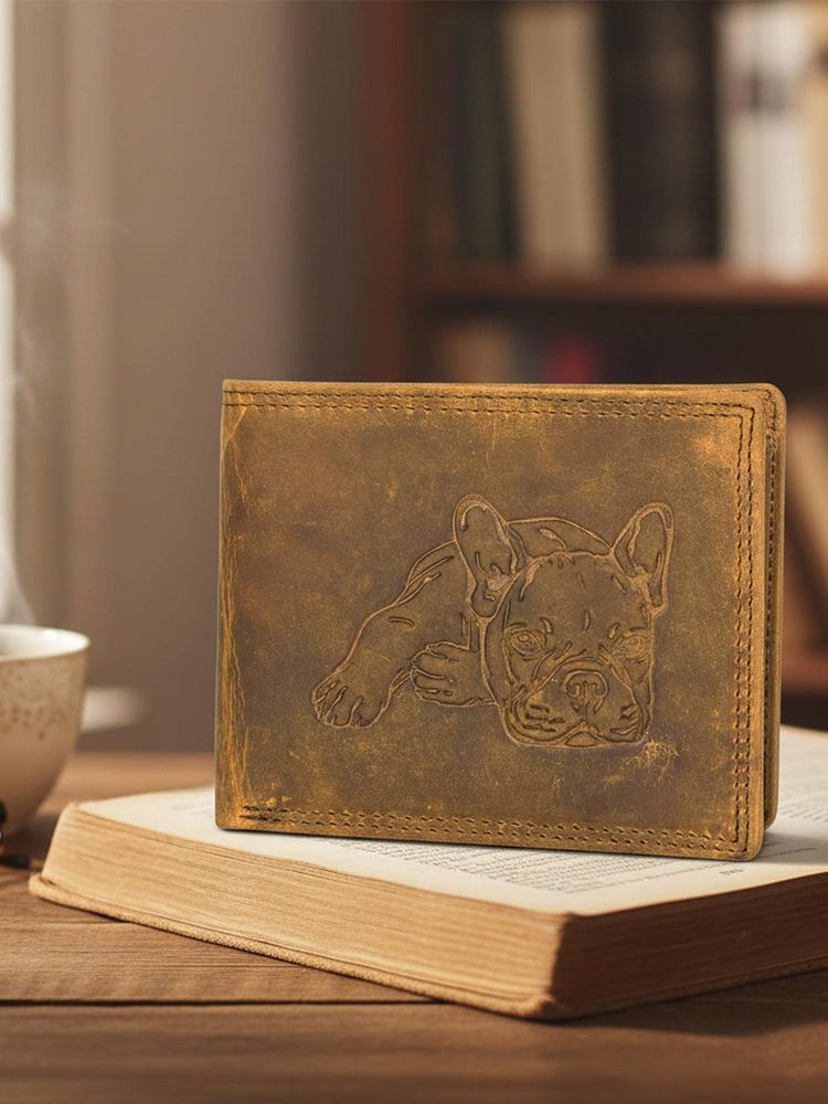 Sassora Leather RFID Blocking Printed Design Bifold Wallet (L)-picture-10