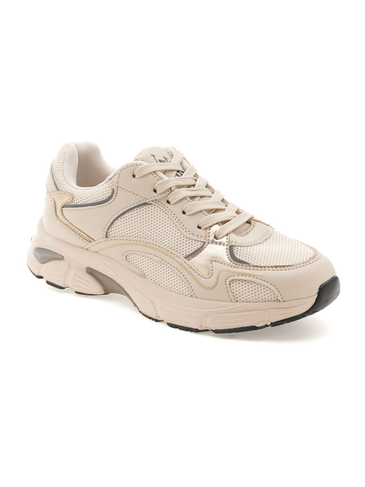 U.S. POLO ASSN. Women Casual Felicia Beige Sneakers-image-5