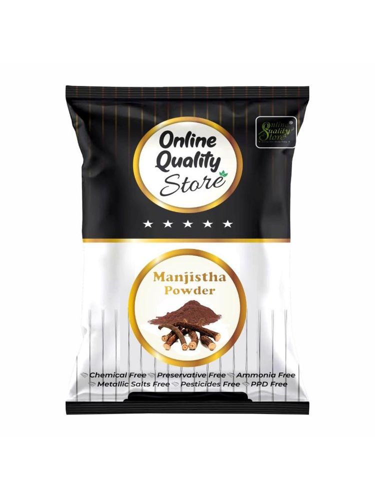 Online Quality Store Organic Manjistha Powder For Hair & Skin Rubia Cordifolia-picture-41