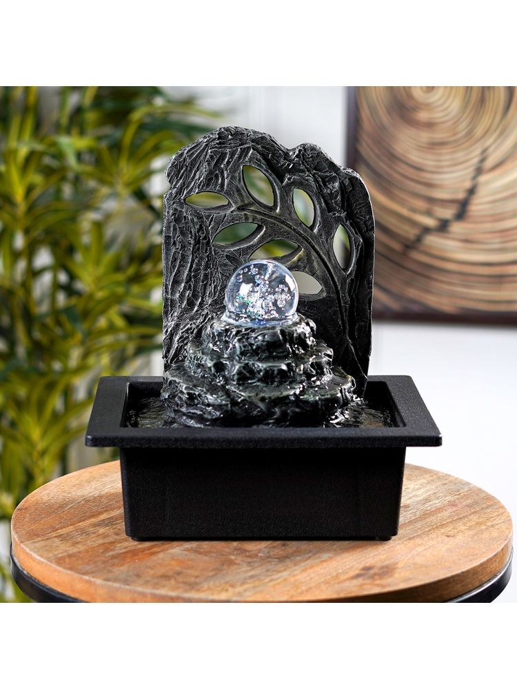 The Artment Leaf Vein Flow Tabletop Indoor Fountain-picture-21
