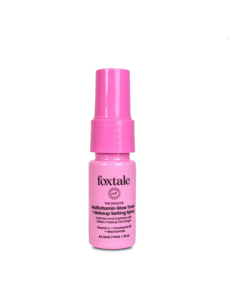 Foxtale Multivitamin Glow Toner + Setting Spray Vitamin C & Niacinamide