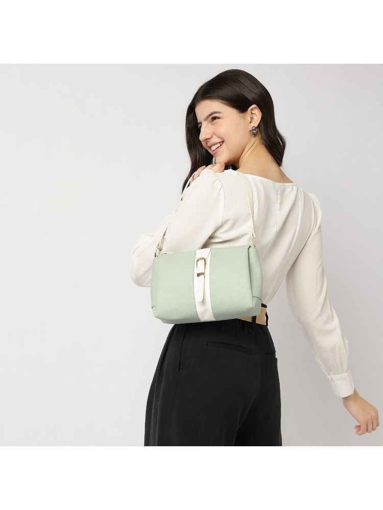 fastrack accessories Fastrack Green Solid Soft Serve Handbag-picture-14
