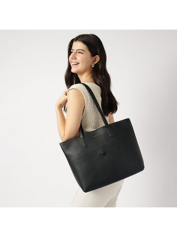 fastrack accessories Fastrack Black Solid Power Play Handbag-picture-13