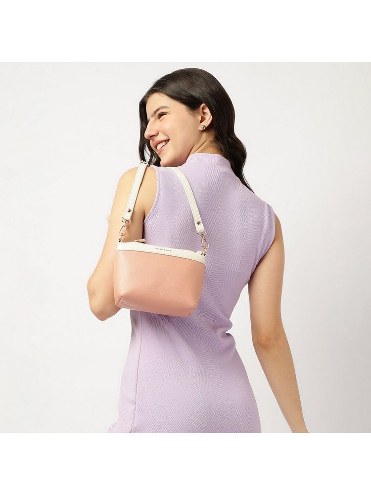 fastrack accessories Fastrack Pink Textured Off Duty Sling Bag-picture-17