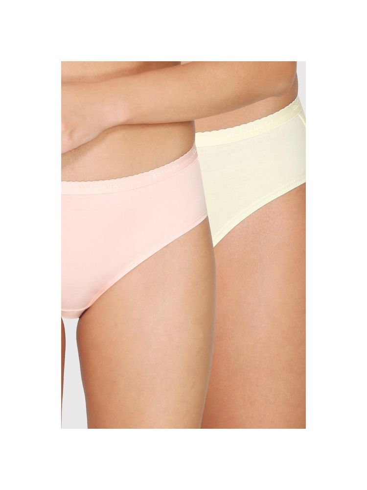 Van Heusen Women Pack of 2 Antibacterial & No Marks Waistband Hipster Panty - Assorted-image-5