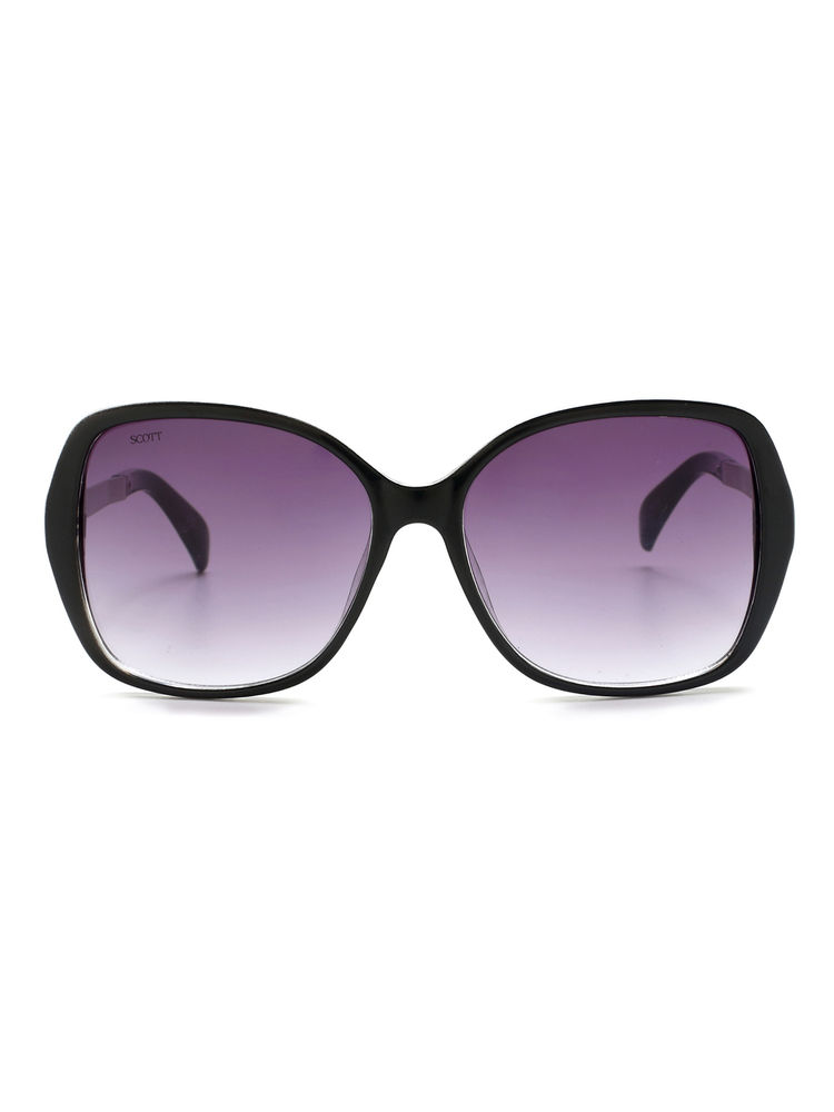 scott accessories Scott Sunglasses Gradient Wine Lens Fashion Sunglass Maroon Silver Frame - 2516 C1 Rebecca 56-picture-19