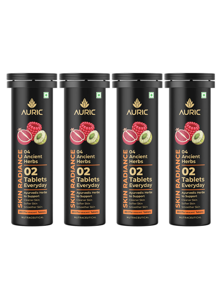 Auric Skin Rediance 04 Ancient Herbs Tablets - Pack Of 4-picture-35