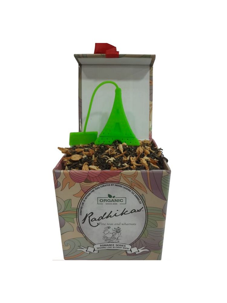 RadhikasJasmine Green Tea Gift Box with Infuser - A Healthy and Happy Treat-image-31