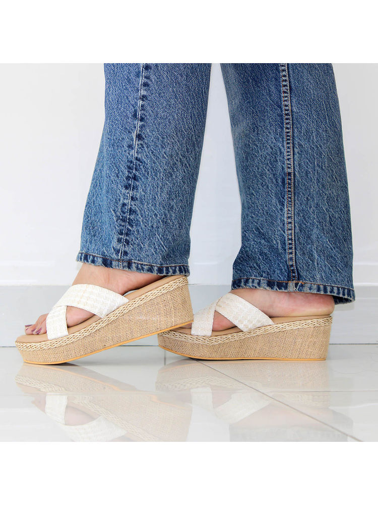 NoStrain Women Cross-Strap Wedges-picture-13