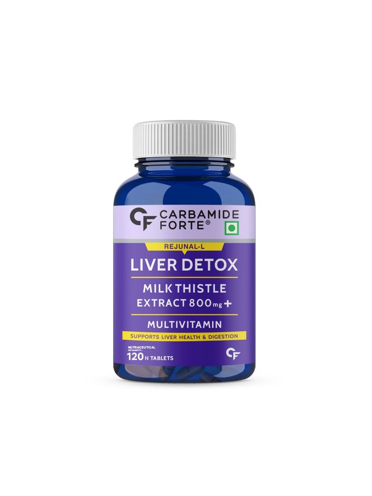 Carbamide Forte Rejunal-L Liver Detox Milk Thistle Extract 800mg-image-36