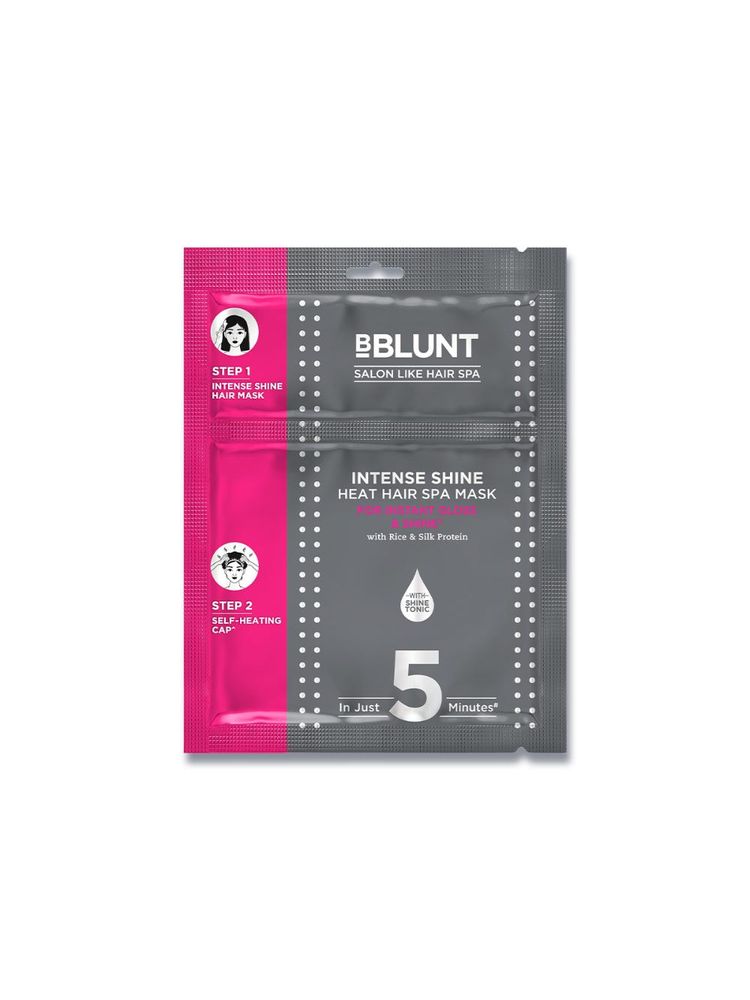 BBlunt Intense Shine Heat Hair Spa Mask With Rice & Silk Protein-image-37