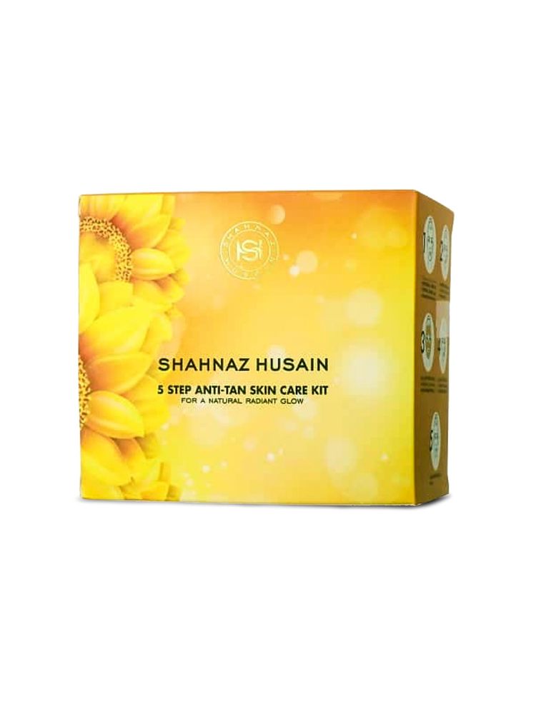 Shahnaz Husain 5 Step Anti-Tan Skin Care Kit-image-15