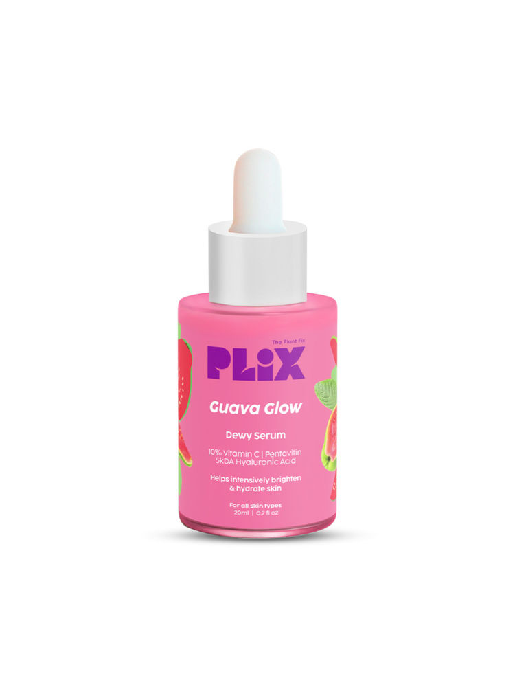 PLIX 10% Vitamin C Guava Face Serum for Skin Brightening & Even tone with Hyaluronic acid & Pentavitin-picture-5