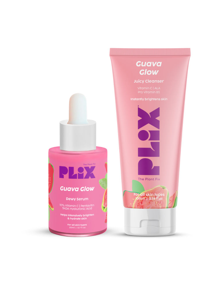 Plix Guava 10% Vitamin C Face Serum & Face Wash Combo-image-48