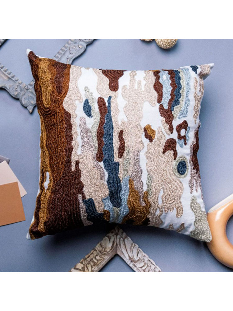 Alcove Multicolour Timber Cushion Cover