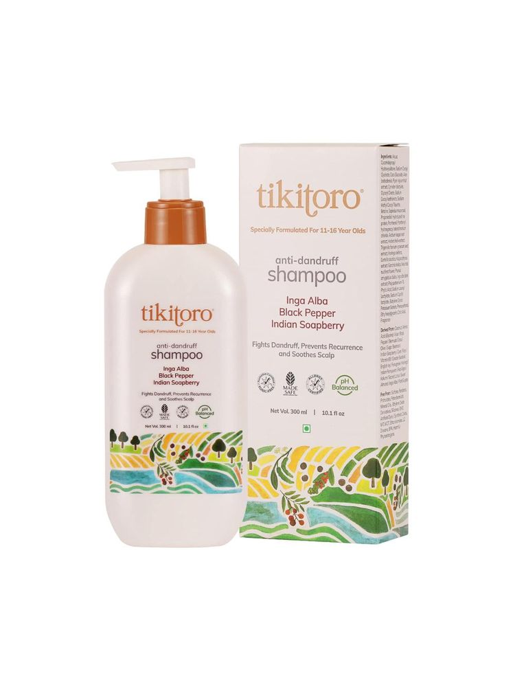 Tikitoro Teens For 11-16 Year Olds Anti-Dandruff Shampoo