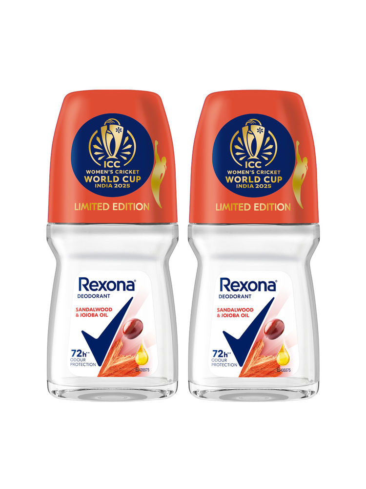 Rexona Antiperspirant Roll-On, Sandalwood & Jojoba Oil - Pack Of 2-image-44