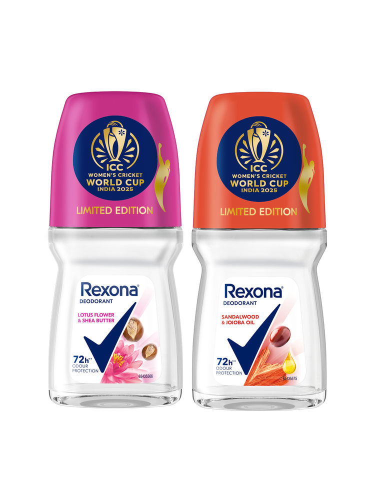 Rexona Lotus Flower & Shea Butter And Sandalwood & Jojoba Oil Antiperspirant Roll-On - Pack Of 2-image-40