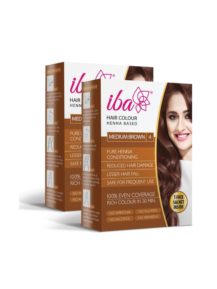 IBA Hair Colour - Medium Brown (Pack Of 2)-image-39