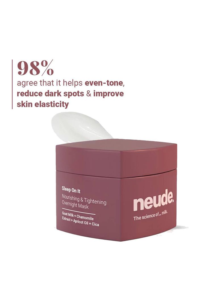 Neude Skin Ovenight Sleeping Face Mask - Sleep On It