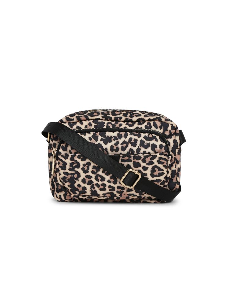Accessorize London Megan Nylon Large Sling Bag Multi-Color Printed-picture-16