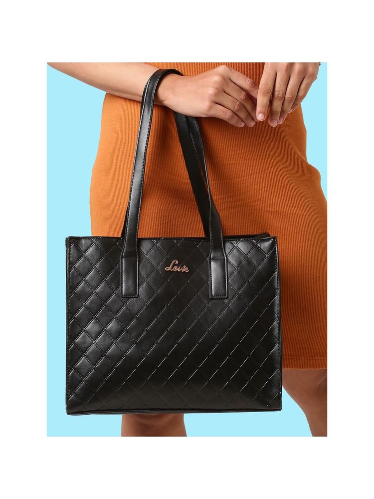 Lavie Rex Women's Large Satchel (Black) (L)-picture-15