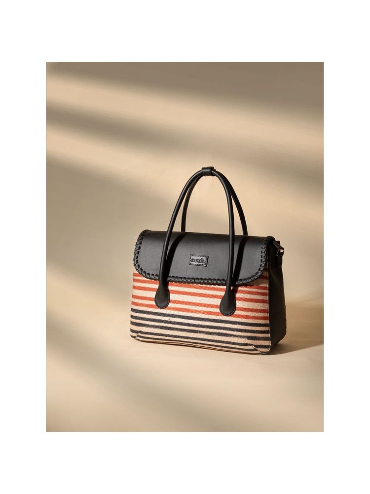 Zouk SAK Satchel - Qutub Stripes