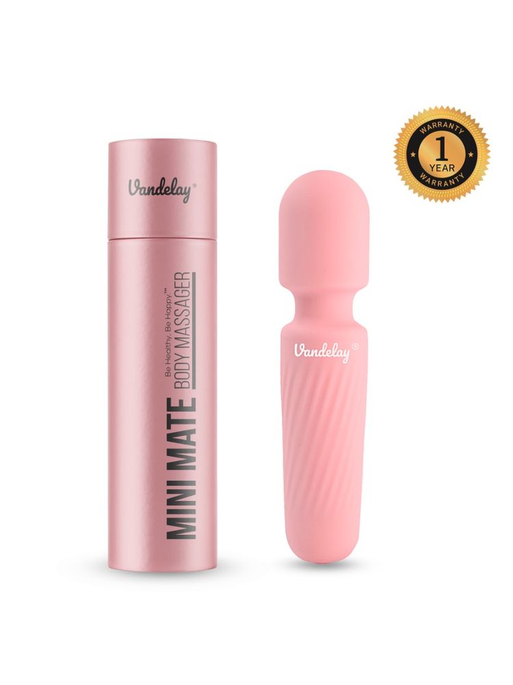 Vandelay Mini Mate Massager - Wireless & Waterproof - Personal Body Massager (Pink)-picture-20