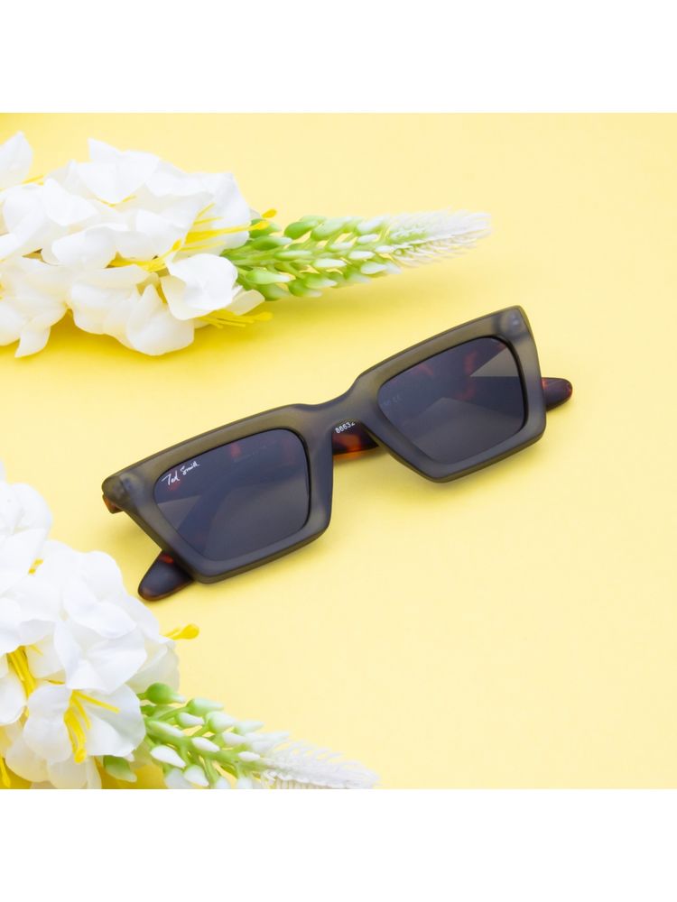 TED SMITH Cat-Eye Grey Sunglasses for Men Women (50)-picture-12