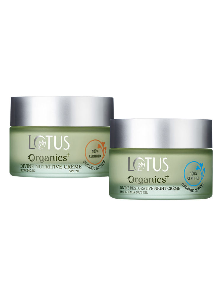 Lotus Organics Divine Nutritive Creme & Night Cream Combo-image-43