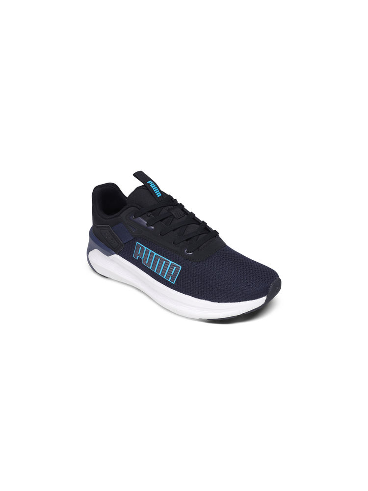 Puma Unisex Navy Blue NetFusion Breathable Running Shoes-image-32
