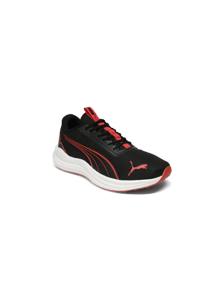 Puma Unisex Black GridFlex Lite Durable Traction Running Shoes