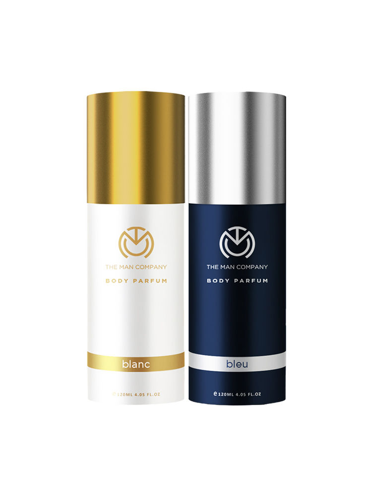 The Man Company Blanc Body Perfume & Bleu Body Perfume For Him