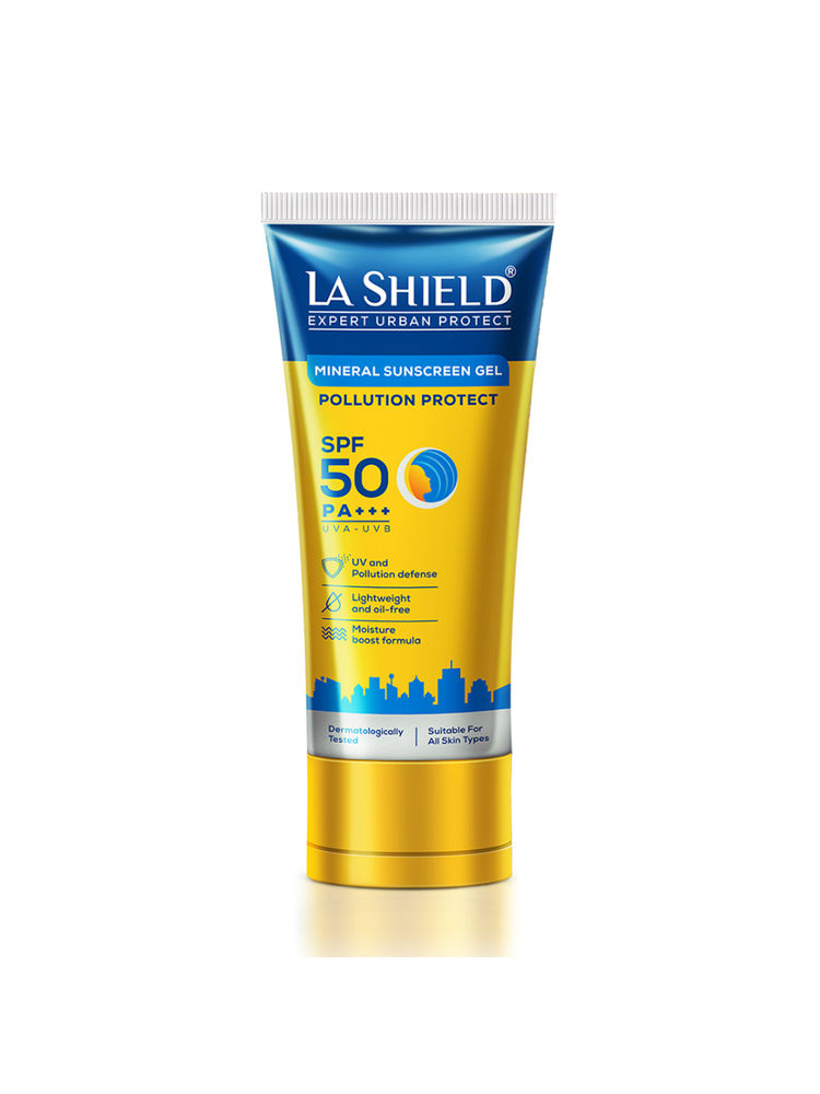 La Shield Pollution Protect SPF 50 Mineral Sunscreen Lightweight & Oil free Moisture Boost-image-6