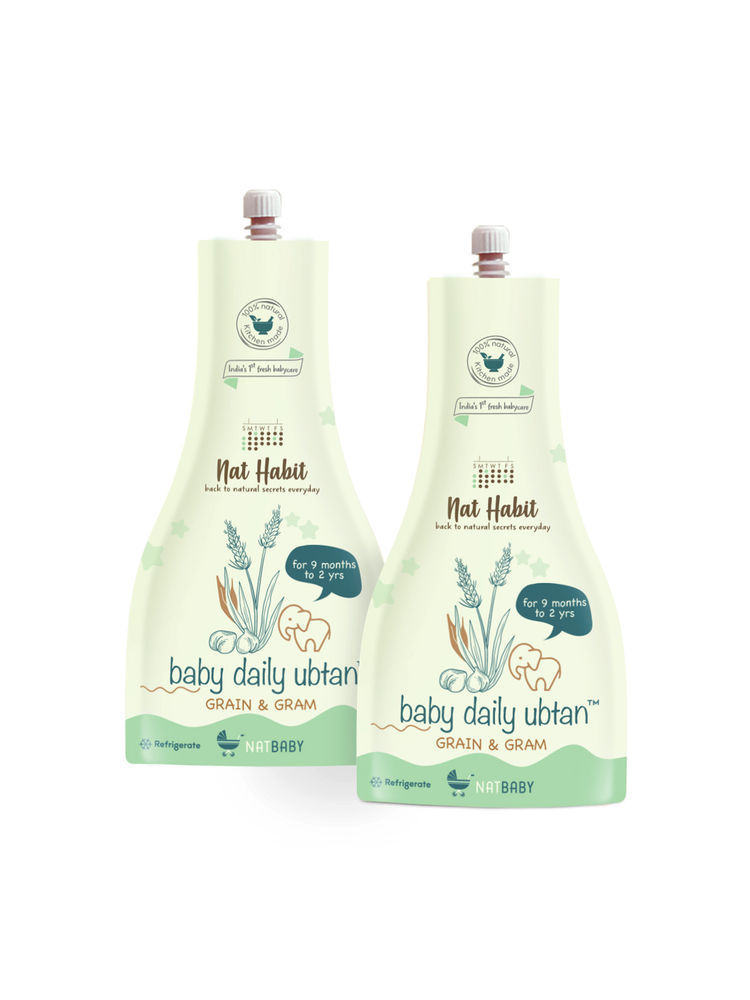 Nat Habit Baby Daily Ubtan, Baby Body Wash With Almond, Yoghurt, Milk & Turmeric - 9 Months to 2 Yrs-picture-38