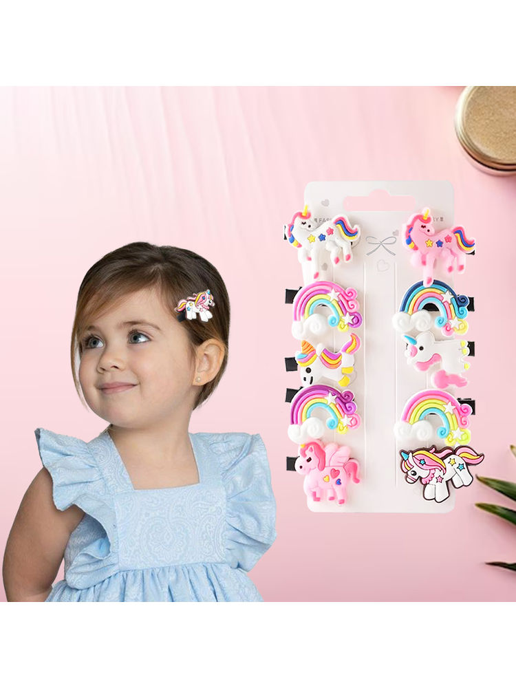 Majestique Baby Hairpin Multi Shape Cartoon Hair Clip Set-image-26