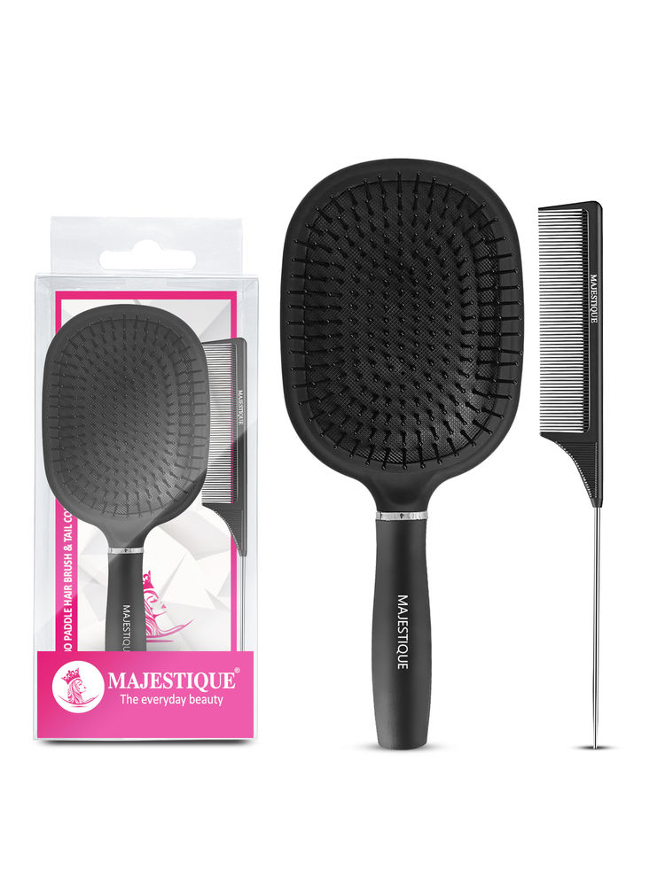 Majestique Jumbo Paddle Brush & Tail Comb-picture-49