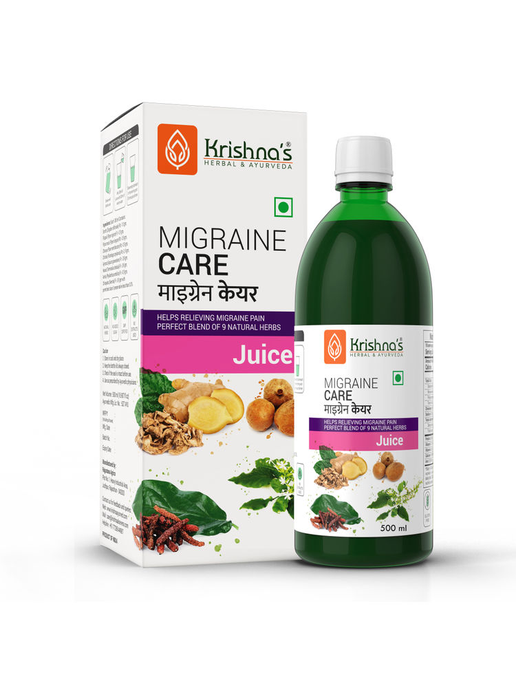 Krishna's Herbal & Ayurveda Migraine Care Juice-picture-14