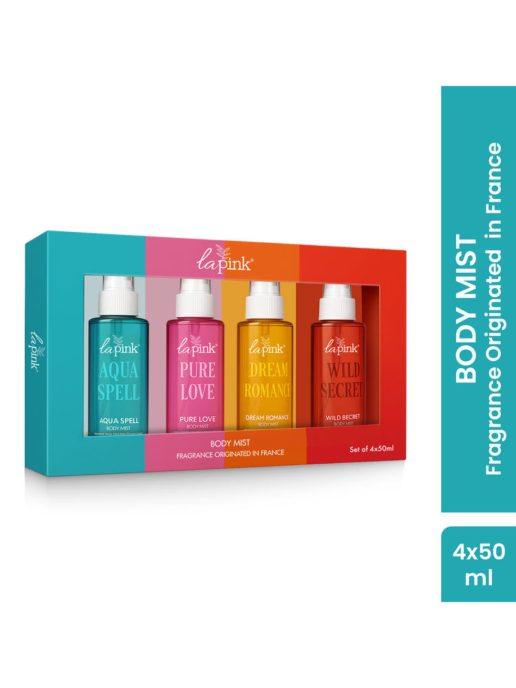La Pink Body Mist Gift Set-image-16