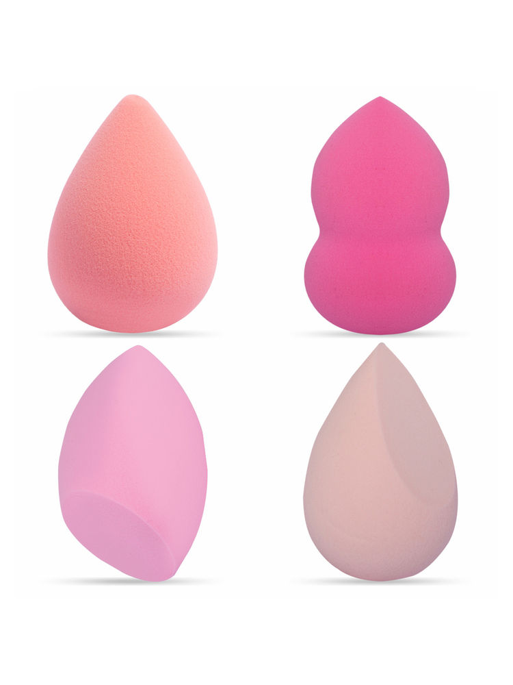 GUBB Beauty Blender For Face Makeup, Foundation Blending Beauty Sponge (Peach & Pink) - Set of 4-image-26