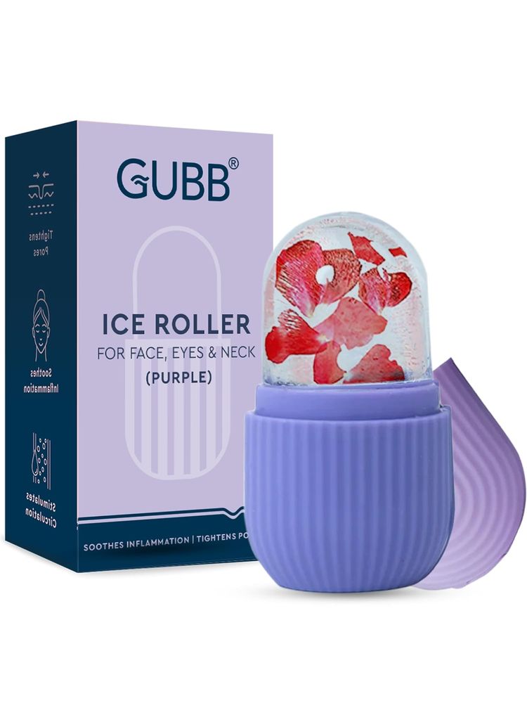 GUBB Ice Roller For Face, Eyes & Neck - Purple