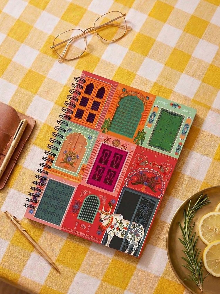 Chumbak Haveli Doors Notebook-image-5